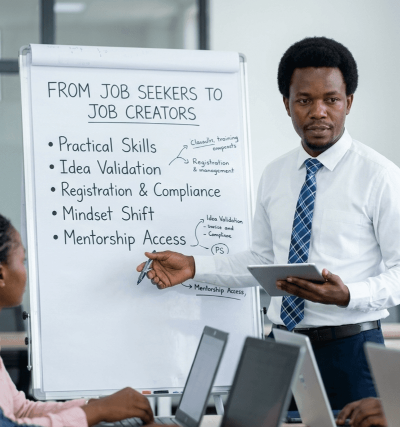 Entrepreneurship training session